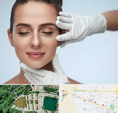 عمل پف چشم در وکیل آباد مشهد