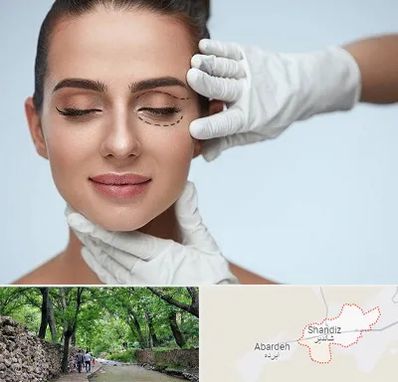 عمل پف چشم در شاندیز مشهد