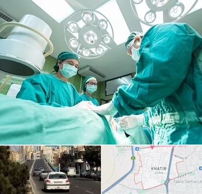 عمل تخلیه سینه در خطیب تبریز