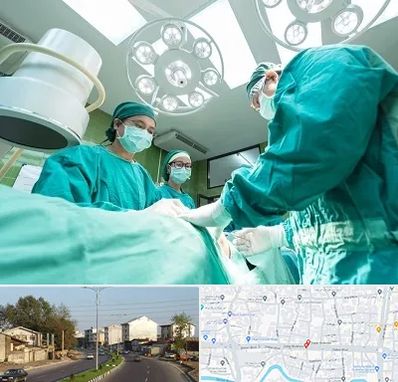 عمل تخلیه سینه در ضیابری رشت