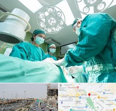 عمل تخلیه سینه در بلوار توس مشهد