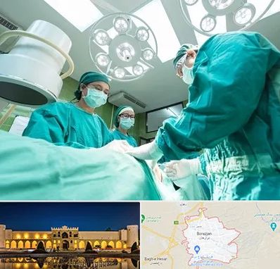 عمل تخلیه سینه در برازجان