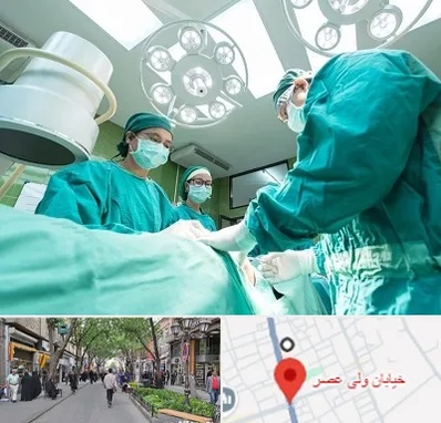 عمل تخلیه سینه در ولیعصر شهریار