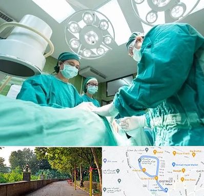 عمل تخلیه سینه در فلکه گاز رشت