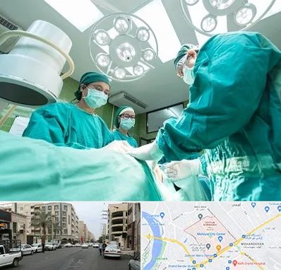 عمل تخلیه سینه در زیتون کارمندی اهواز