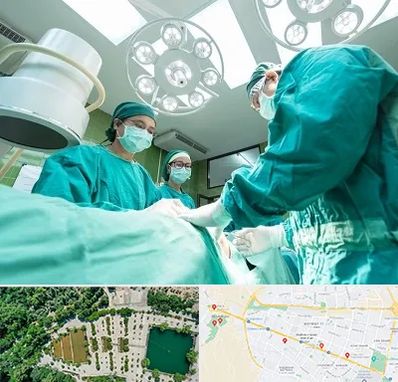 عمل تخلیه سینه در وکیل آباد مشهد