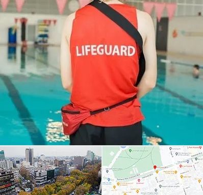 دوره غریق نجات در بلوار کشاورز