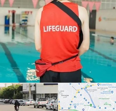 دوره غریق نجات در قدوسی شرقی شیراز