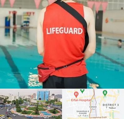 دوره غریق نجات در ونک تهران