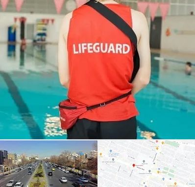 دوره غریق نجات در بلوار معلم مشهد