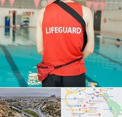 دوره غریق نجات در معالی آباد شیراز