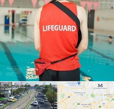 دوره غریق نجات در جنوب تهران