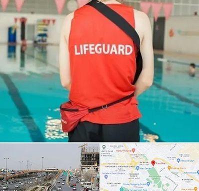 دوره غریق نجات در بلوار توس مشهد