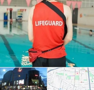 دوره غریق نجات در بلوار اباذر