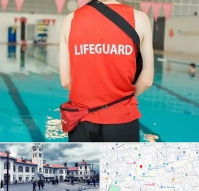 دوره غریق نجات در میدان شهرداری رشت