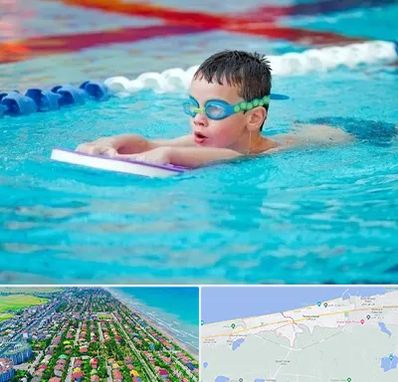 کلاس شنا برای کودکان در فریدونکنار