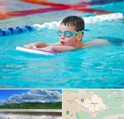 کلاس شنا برای کودکان در مرند
