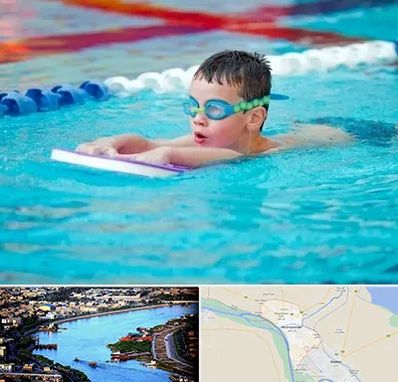 کلاس شنا برای کودکان در خرمشهر
