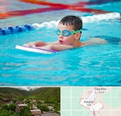 کلاس شنا برای کودکان در کلاله