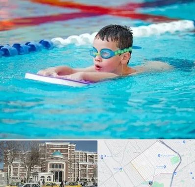 کلاس شنا برای کودکان در طلاب مشهد