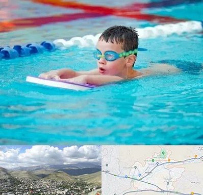 کلاس شنا برای کودکان در رودهن