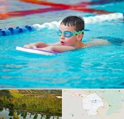 کلاس شنا برای کودکان در بهبهان