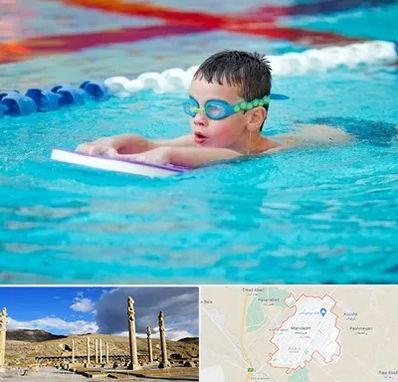 کلاس شنا برای کودکان در مرودشت
