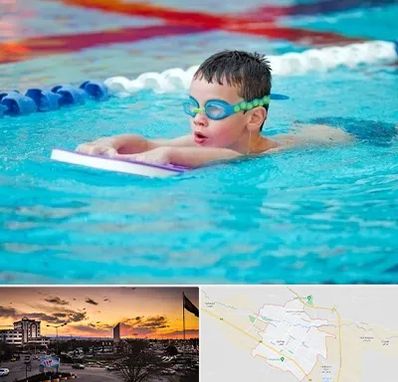 کلاس شنا برای کودکان در قوچان
