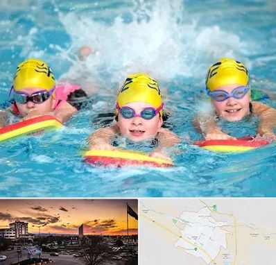 آموزش شنا کودکان در قوچان
