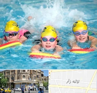 آموزش شنا کودکان در لاله زار