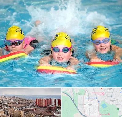 آموزش شنا کودکان در سهند تبریز