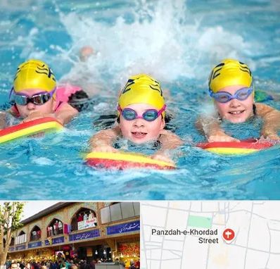 آموزش شنا کودکان در 15 خرداد