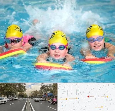 آموزش شنا کودکان در دولت