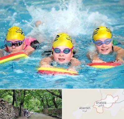آموزش شنا کودکان در شاندیز مشهد