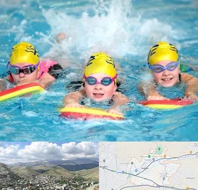 آموزش شنا کودکان در رودهن