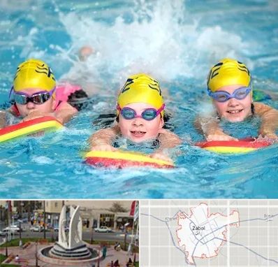 آموزش شنا کودکان در زابل