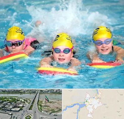 آموزش شنا کودکان در میاندوآب