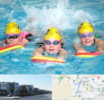 آموزش شنا کودکان در شریعتی مشهد