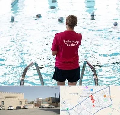 دوره مربیگری شنا در نواب اسلامشهر