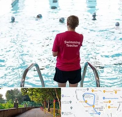 دوره مربیگری شنا در بلوار گیلان رشت