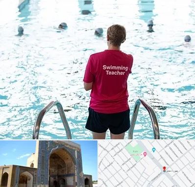 دوره مربیگری شنا در مصلی مشهد