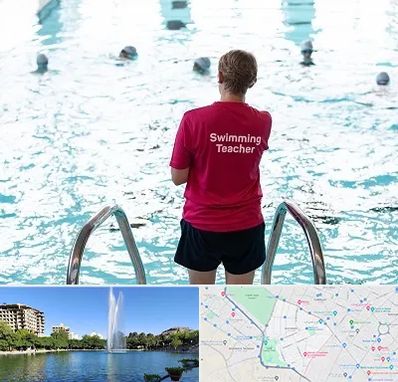 دوره مربیگری شنا در کوهسنگی مشهد