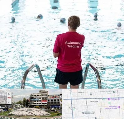 دوره مربیگری شنا در مرکز تهران