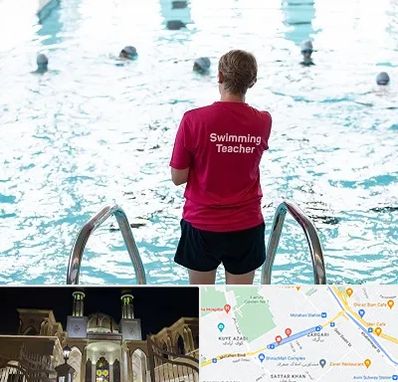 دوره مربیگری شنا در زرگری شیراز