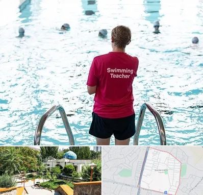 دوره مربیگری شنا در باغمیشه تبریز