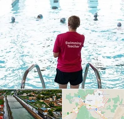 دوره مربیگری شنا در مراغه