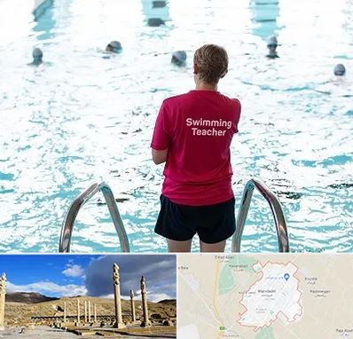 دوره مربیگری شنا در مرودشت