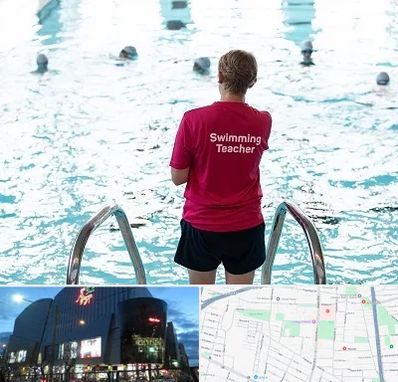 دوره مربیگری شنا در بلوار اباذر