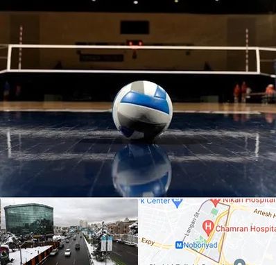 باشگاه والیبال در اقدسیه