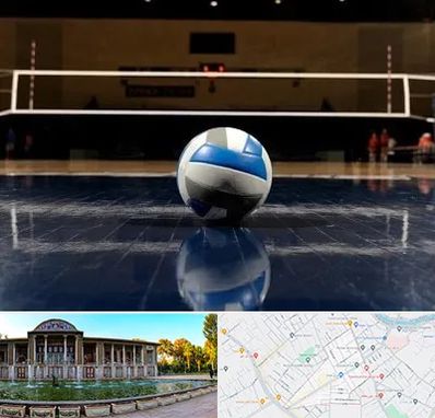 باشگاه والیبال در عفیف آباد شیراز